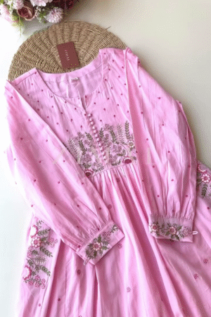 Women’s Heavy Embroidered Viscose Rayon Blend Kurta Set