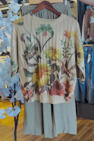 Floral Printed Regular Kurta with Palazzos