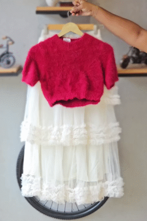 Women Faux Leather Top