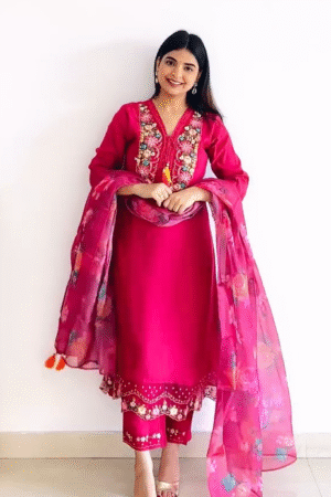 Anarkali Style Kurta Set