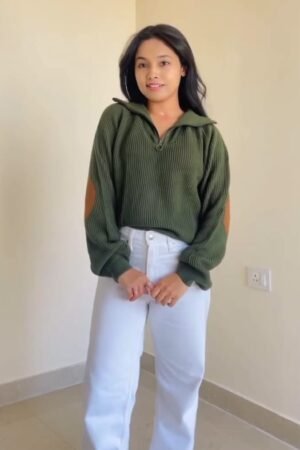 Forest Green Pullover Sweater