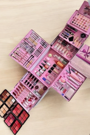 Professional Pink Makeup Mega Kit – Ultimate All-in-One Beauty Box
