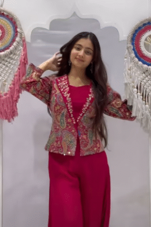 Elegant Traditional Fashion Pose