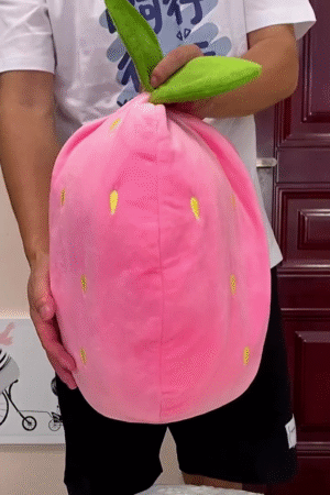 Giant Strawberry Plush Toy