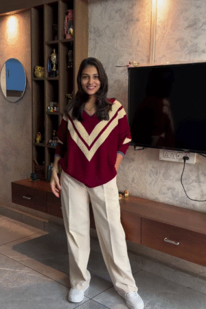 Chevron Knit Sweater